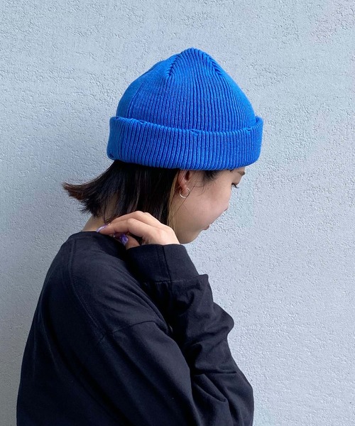 TESTIFY(テスティファイ)の「【TESTIFY/テスティファイ】【親子】ダメージ加工ニット帽/Damage Watch(ニットキャップ/ビーニー・メンズ・アイボリー/ブルー/ブラック/オレンジ・58.5)」の10枚目の写真