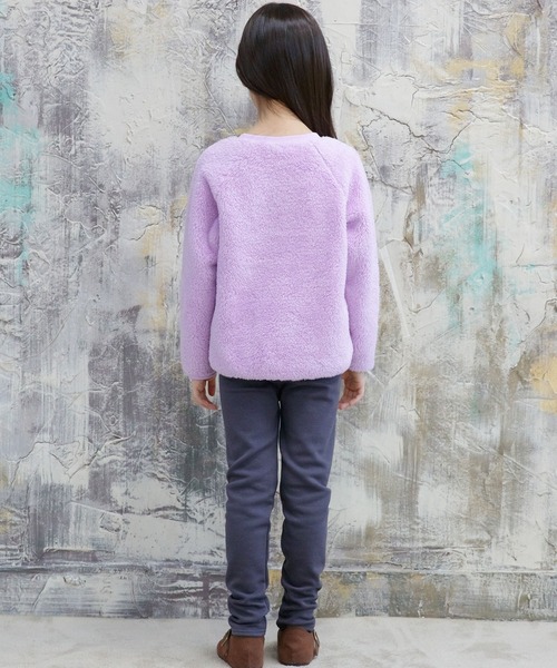 Bee des Bee（ビーデスビー）の「長袖トップス（その他トップス・キッズ・ブラック/ベージュ/ラベンダー/ピンクベージュ/チャコール/ダークブラウン/ベビーピンク/ライトベージュ/ブルー・110cm/100cm/120cm/130cm/140cm/150cm）」の12枚目の写真