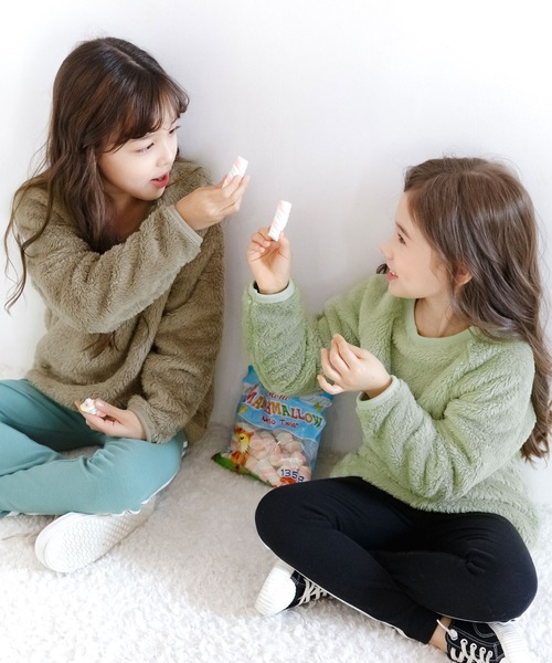 Bee des Bee（ビーデスビー）の「長袖トップス（その他トップス・キッズ・ブラック/ベージュ/ラベンダー/ピンクベージュ/チャコール/ダークブラウン/ベビーピンク/ライトベージュ/ブルー・110cm/100cm/120cm/130cm/140cm/150cm）」の18枚目の写真