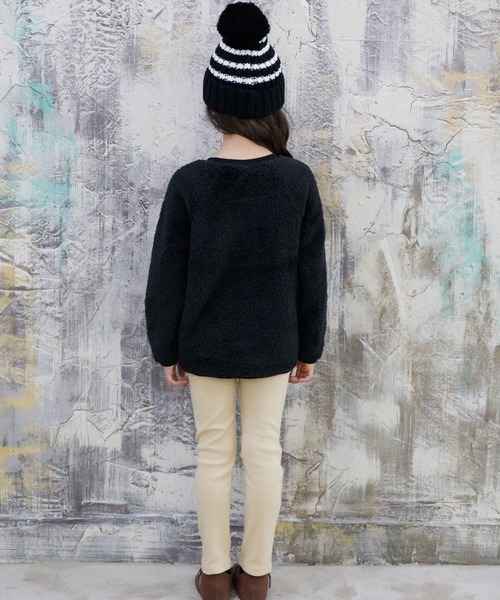 Bee des Bee（ビーデスビー）の「長袖トップス（その他トップス・キッズ・ブラック/ベージュ/ラベンダー/ピンクベージュ/チャコール/ダークブラウン/ベビーピンク/ライトベージュ/ブルー・110cm/100cm/120cm/130cm/140cm/150cm）」の11枚目の写真