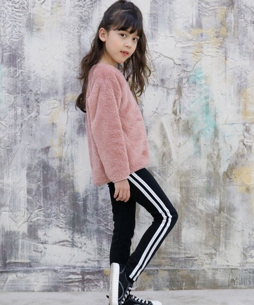 Bee des Bee（ビーデスビー）の「長袖トップス（その他トップス・キッズ・ブラック/ベージュ/ラベンダー/ピンクベージュ/チャコール/ダークブラウン/ベビーピンク/ライトベージュ/ブルー・110cm/100cm/120cm/130cm/140cm/150cm）」の20枚目の写真