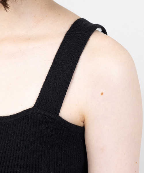 Rouge vif Anna（ルージュヴィフアンナ）の「W混アンサンブルニット（ニット/セーター・レディース・ブラック/モカ/サックスブルー/ラベンダー・フリー）」の19枚目の写真