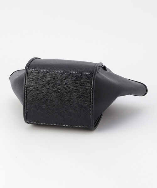 fredy repit（フレディレピ）の「フェイクレザーカラーライニングトートバッグ（トートバッグ・レディース・ブラック/キャメル・FREE）」の7枚目の写真