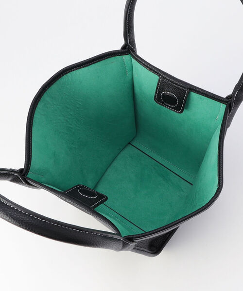 fredy repit（フレディレピ）の「フェイクレザーカラーライニングトートバッグ（トートバッグ・レディース・ブラック/キャメル・FREE）」の10枚目の写真