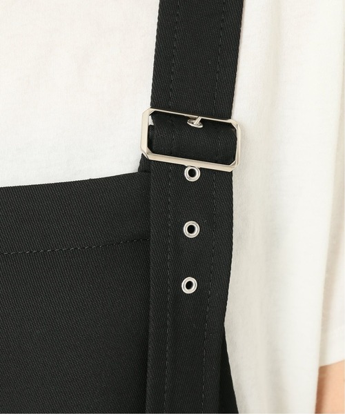 journal standard L'essage（ジャーナルスタンダードレサージュ）の「TWカルゼ ジャンパーワンピース◆3（ジャンパースカート・レディース・ブラック・FREE）」の7枚目の写真