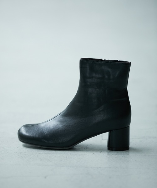 ROPE' PICNIC（ロペピクニック）の「【一部店舗限定】オブリークトゥミドル丈ブーツ（ブーツ・レディース・ブラック/ブラウン/イエロー系その他3・23.0cm/23.5cm/24.0cm/24.5cm）」の14枚目の写真