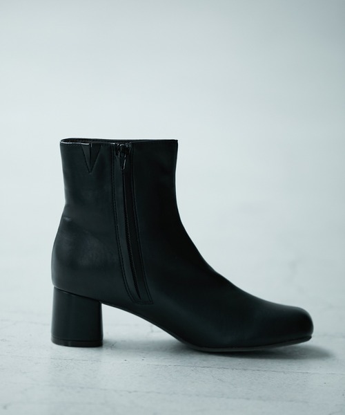 ROPE' PICNIC（ロペピクニック）の「【一部店舗限定】オブリークトゥミドル丈ブーツ（ブーツ・レディース・ブラック/ブラウン/イエロー系その他3・23.0cm/23.5cm/24.0cm/24.5cm）」の12枚目の写真