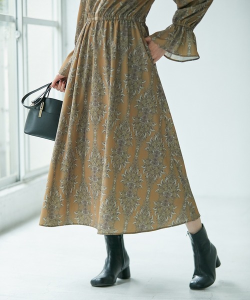 ROPE' PICNIC（ロペピクニック）の「【一部店舗限定】オブリークトゥミドル丈ブーツ（ブーツ・レディース・ブラック/ブラウン/イエロー系その他3・23.0cm/23.5cm/24.0cm/24.5cm）」の5枚目の写真