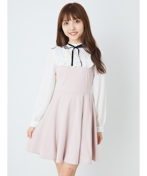 セール ヨークフリルカットワンピース ワンピース Ank Rouge アンクルージュ のファッション通販 Zozotown