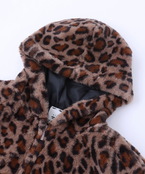 X-girl（エックスガール）の「FAUX FUR MONSTER PARKA（ブルゾン・レディース・ブラック/ベージュ・S/M）」の15枚目の写真