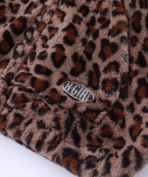 X-girl（エックスガール）の「FAUX FUR MONSTER PARKA（ブルゾン・レディース・ブラック/ベージュ・S/M）」の7枚目の写真