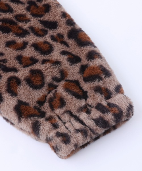 X-girl（エックスガール）の「FAUX FUR MONSTER PARKA（ブルゾン・レディース・ブラック/ベージュ・S/M）」の4枚目の写真