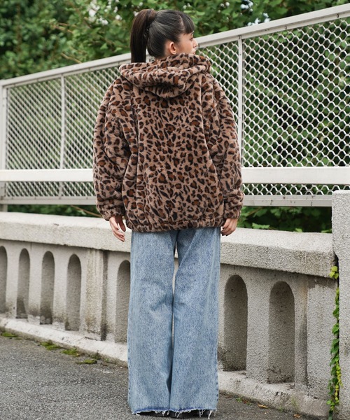 楽天市場】【SALE／40%OFF】#1 LEOPARD FUR COAT ファーコート X