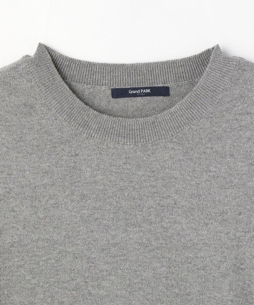 Grand PARK（グランドパーク）の「洗えるカシミヤ混ニット（ニット/セーター・レディース・ベージュ/グレー/キャメル・FREE）」の7枚目の写真