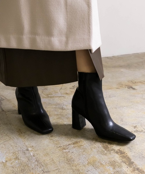 安価ワタナベ セール ストレスフリー スクエアトゥショートブーツ ブーツ Randa ランダ のファッション 海外輸入 Arenatheatre Net