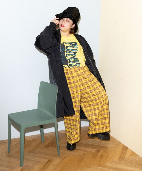 PUNYUS(プニュズ)の「MA-1コート(MA-1・レディース・ブラック/カーキ/ライトパープル・3/2/4/1)」の22枚目の写真