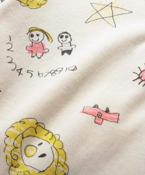 SHOO・LA・RUE（シューラルー）の「◆【90-130cm/ハロコレ】ボーダーオモテモウラモロンT（Tシャツ/カットソー・キッズ・ブラック系2/アイボリー系/レッド系4・11/10/12/13/09）」の9枚目の写真