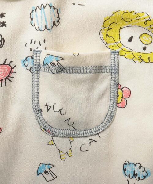 SHOO・LA・RUE（シューラルー）の「◆【90-130cm/ハロコレ】ボーダーオモテモウラモロンT（Tシャツ/カットソー・キッズ・ブラック系2/アイボリー系/レッド系4・11/10/12/13/09）」の11枚目の写真