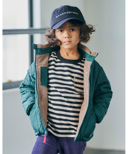 SHOO・LA・RUE（シューラルー）の「◆【90-130cm/ハロコレ】ボーダーオモテモウラモロンT（Tシャツ/カットソー・キッズ・ブラック系2/アイボリー系/レッド系4・11/10/12/13/09）」の17枚目の写真