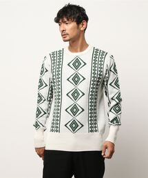 THE PENNY（ザペニー）の「ATOMIC PATTERN SWEATER（ニット/セーター）」
