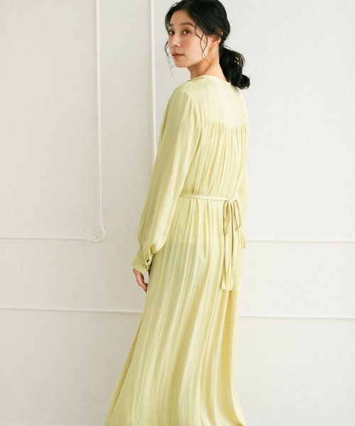 LEPSIM（レプシィム）の「デザインドレスワンピース　229715（ワンピース・レディース・ブラック/イエロー・FREE）」の7枚目の写真