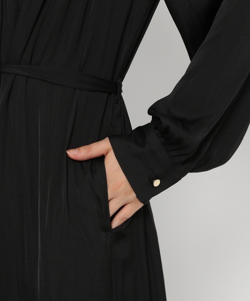 LEPSIM（レプシィム）の「デザインドレスワンピース　229715（ワンピース・レディース・ブラック/イエロー・FREE）」の14枚目の写真