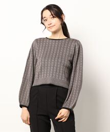 A BAG OF CHIPS（アバッグオブチップス）の「SALON1979/ボリュームスリーブニットPO（ニット/セーター）」