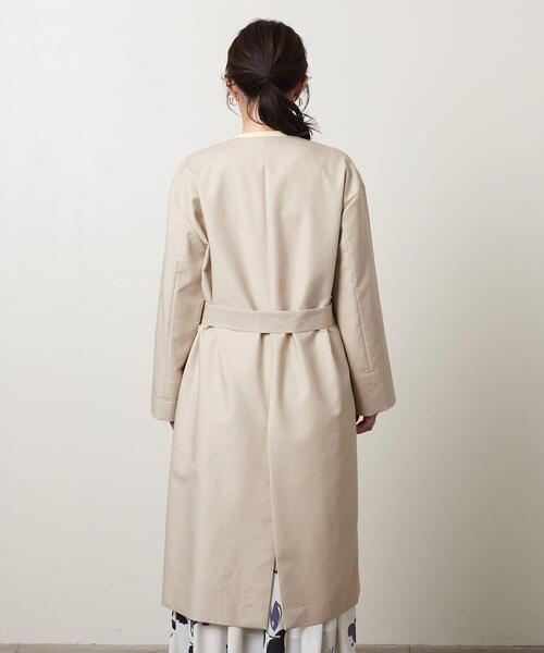 UNITED ARROWS（ユナイテッドアローズ）の「＜UNITED ARROWS＞C/P バイカラー コート B †◆（その他アウター・レディース・ベージュ/オフホワイト・38/36）」の17枚目の写真