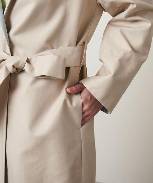 UNITED ARROWS（ユナイテッドアローズ）の「＜UNITED ARROWS＞C/P バイカラー コート B †◆（その他アウター・レディース・ベージュ/オフホワイト・38/36）」の12枚目の写真