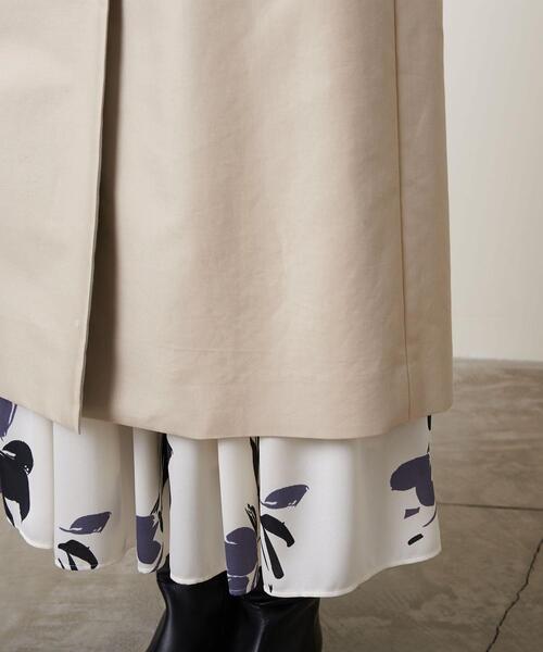 UNITED ARROWS（ユナイテッドアローズ）の「＜UNITED ARROWS＞C/P バイカラー コート B †◆（その他アウター・レディース・ベージュ/オフホワイト・38/36）」の11枚目の写真