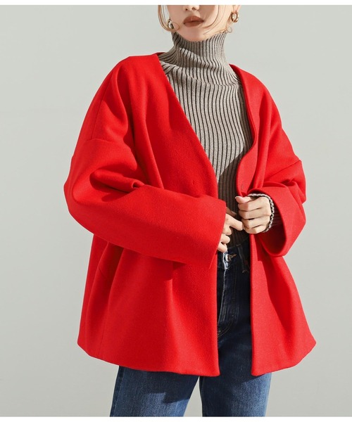 Settimissimo（セッティミッシモ）の「ウールライクノーカラーショート