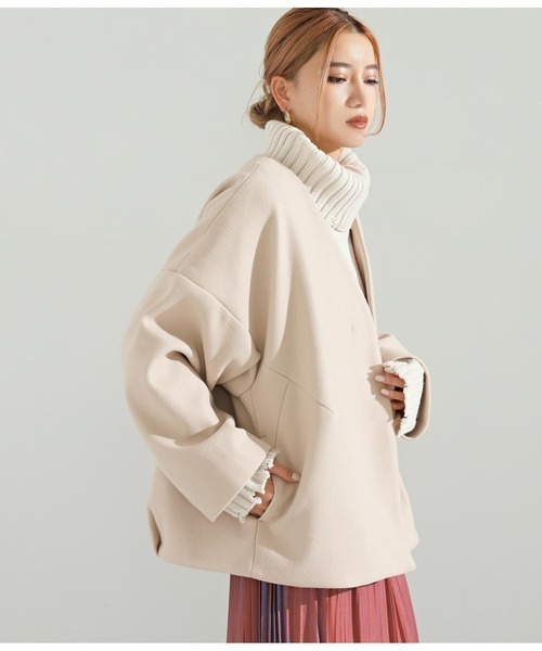 Settimissimo（セッティミッシモ）の「ウールライクノーカラーショート