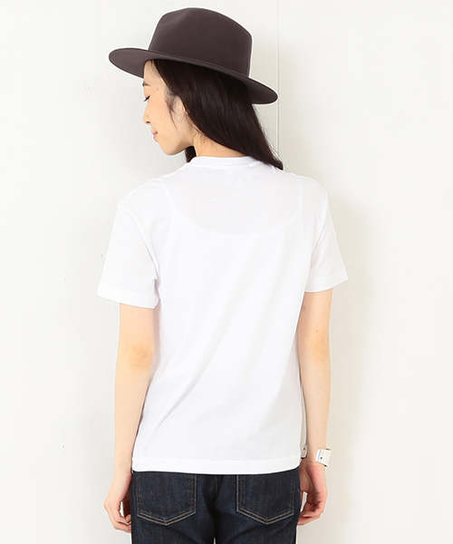 Ray BEAMS（レイビームス）の「Maison Seine / 別注 Kate T（Tシャツ/カットソー・レディース・ホワイト・ONE SIZE）」の4枚目の写真