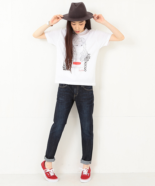 Ray BEAMS（レイビームス）の「Maison Seine / 別注 Kate T（Tシャツ/カットソー・レディース・ホワイト・ONE SIZE）」の7枚目の写真