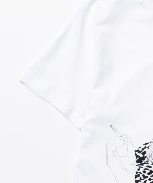 Ray BEAMS（レイビームス）の「Maison Seine / 別注 Kate T（Tシャツ/カットソー・レディース・ホワイト・ONE SIZE）」の10枚目の写真