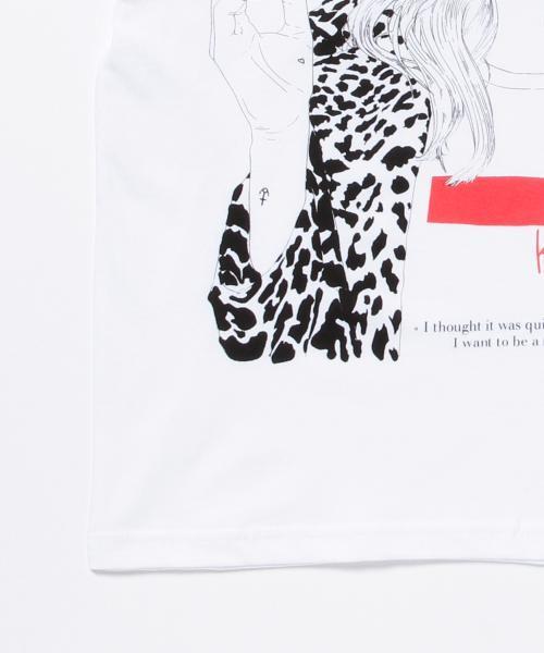 Ray BEAMS（レイビームス）の「Maison Seine / 別注 Kate T（Tシャツ/カットソー・レディース・ホワイト・ONE SIZE）」の11枚目の写真