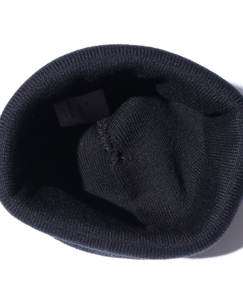 LONELY/論理（ロンリー）の「LONELY(論理)/ロンリー LOGO BEANIE ブランドロゴ ニット帽 刺繍 漢字ロゴ（ニットキャップ/ビーニー・メンズ・オレンジ/パープル/ブラック・ONE SIZE）」の9枚目の写真