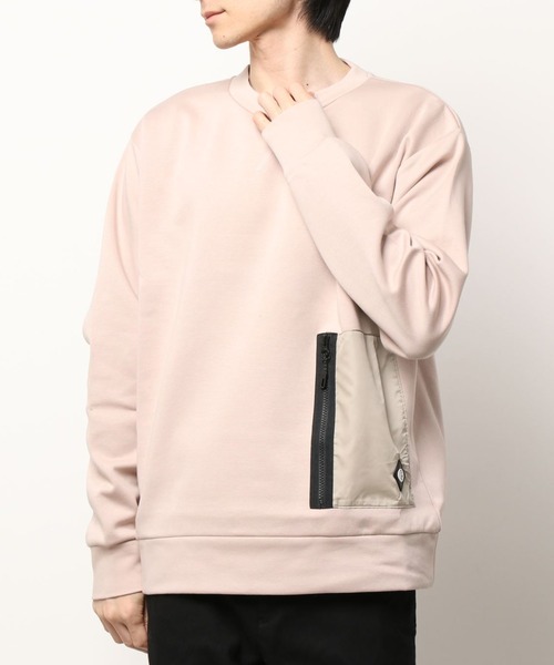 PIPING HOT FUTURE（パイピングホットフューチャー）の「DB POCKET SWEAT（スウェット・メンズ・ブラック/グレー/オフホワイト/ピンク・M/L/XL）」の4枚目の写真