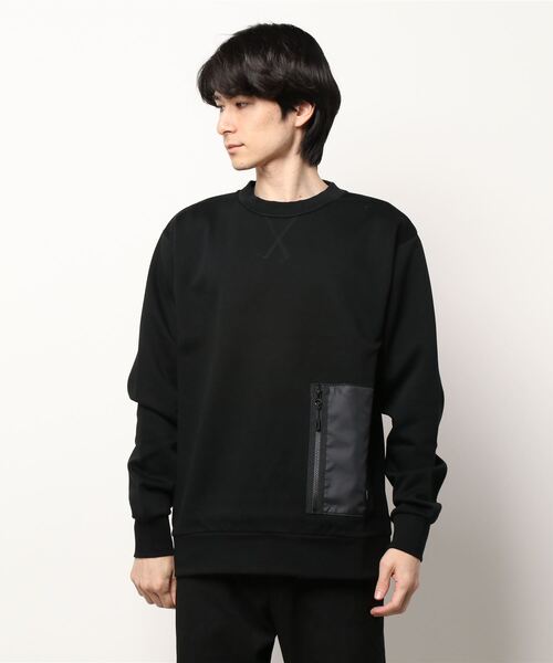 PIPING HOT FUTURE（パイピングホットフューチャー）の「DB POCKET SWEAT（スウェット・メンズ・ブラック/グレー/オフホワイト/ピンク・M/L/XL）」の8枚目の写真