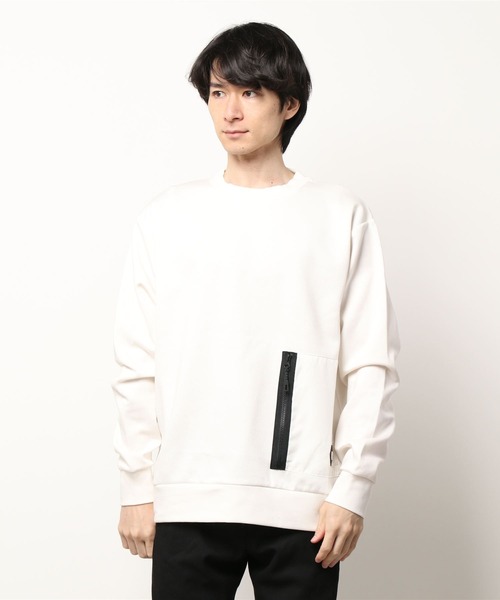 PIPING HOT FUTURE（パイピングホットフューチャー）の「DB POCKET SWEAT（スウェット・メンズ・ブラック/グレー/オフホワイト/ピンク・M/L/XL）」の7枚目の写真