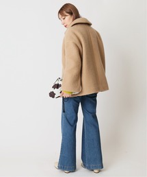 Spick & Span スピックアンドスパン　ミドルシャギーコート　36サイズ ミドルシャギーコート | スピック＆スパン(Spick and Span