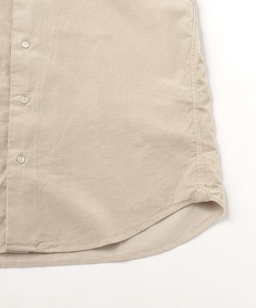 UNITED ARROWS LTD. OUTLET（ユナイテッドアローズアウトレット）の「＜A DAY IN THE LIFE＞コーデュロイ カッタウェイシャツ（シャツ/ブラウス・メンズ・ナチュラル/ロイヤルブルー/オフホワイト・S/M/L/XL）」の7枚目の写真