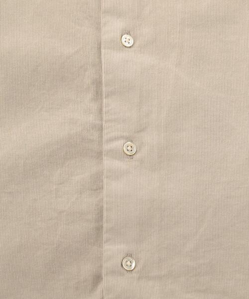UNITED ARROWS LTD. OUTLET（ユナイテッドアローズアウトレット）の「＜A DAY IN THE LIFE＞コーデュロイ カッタウェイシャツ（シャツ/ブラウス・メンズ・ナチュラル/ロイヤルブルー/オフホワイト・S/M/L/XL）」の8枚目の写真