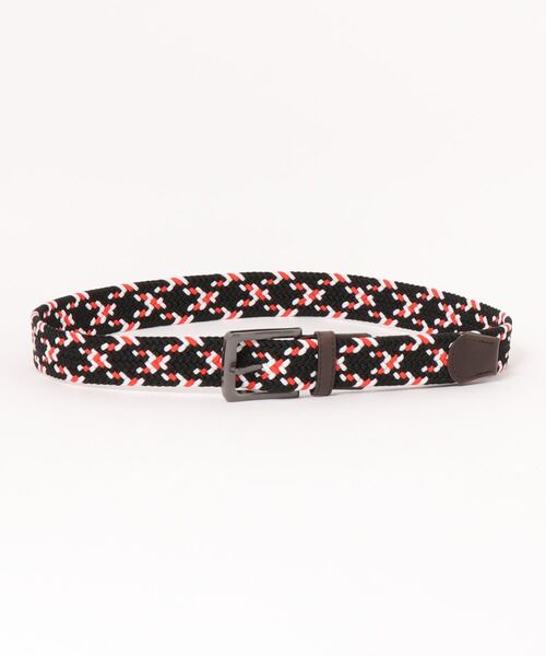 semantic design（セマンティックデザイン）の「＊ゴム メッシュベルト（ベルト・メンズ・グレー/レッド/ブルー・FREE）」の3枚目の写真