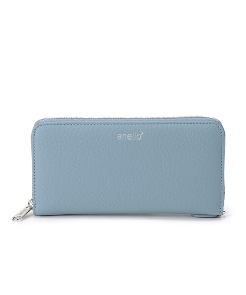 anello(アネロ)の「◆anello / アネロ レザータッチロングウォレット(財布・レディース・ブラック/ベージュ/ブルー/ダークグレー・99)」の4枚目の写真