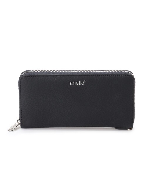 anello(アネロ)の「◆anello / アネロ レザータッチロングウォレット(財布・レディース・ブラック/ベージュ/ブルー/ダークグレー・99)」の2枚目の写真