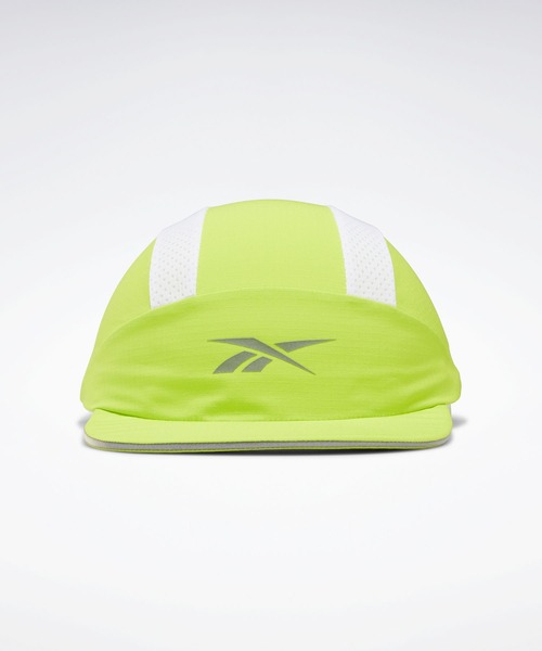 Reebok(リーボック)の「フロート ラン パフォーマンス キャップ / Float Run Performance Cap(キャップ・メンズ・レモンイエロー/ブラック・LARGE)」の2枚目の写真