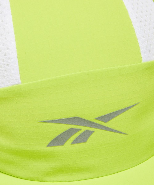Reebok(リーボック)の「フロート ラン パフォーマンス キャップ / Float Run Performance Cap(キャップ・メンズ・レモンイエロー/ブラック・LARGE)」の6枚目の写真