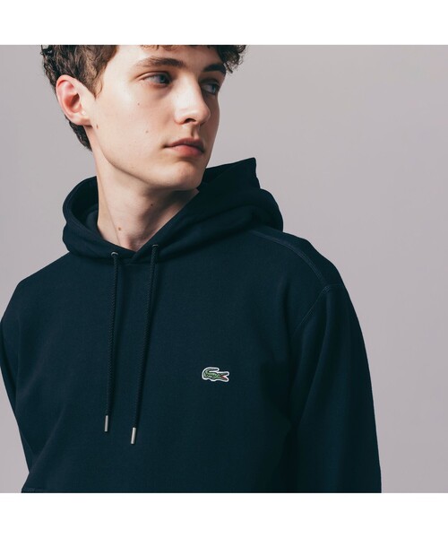 LACOSTE(ラコステ)の「プレミアムスウェットプレーンパーカ(パーカー・メンズ・ブラック/グレー/ネイビー/ホワイト・2/4/6/3/5/8/7)」の8枚目の写真