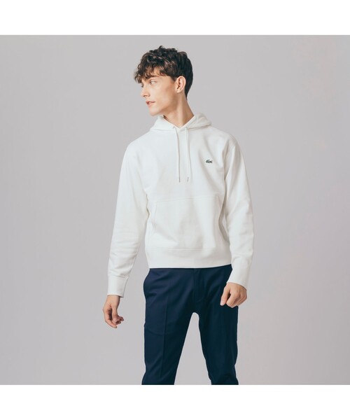 LACOSTE(ラコステ)の「プレミアムスウェットプレーンパーカ(パーカー・メンズ・ブラック/グレー/ネイビー/ホワイト・2/4/6/3/5/8/7)」の11枚目の写真